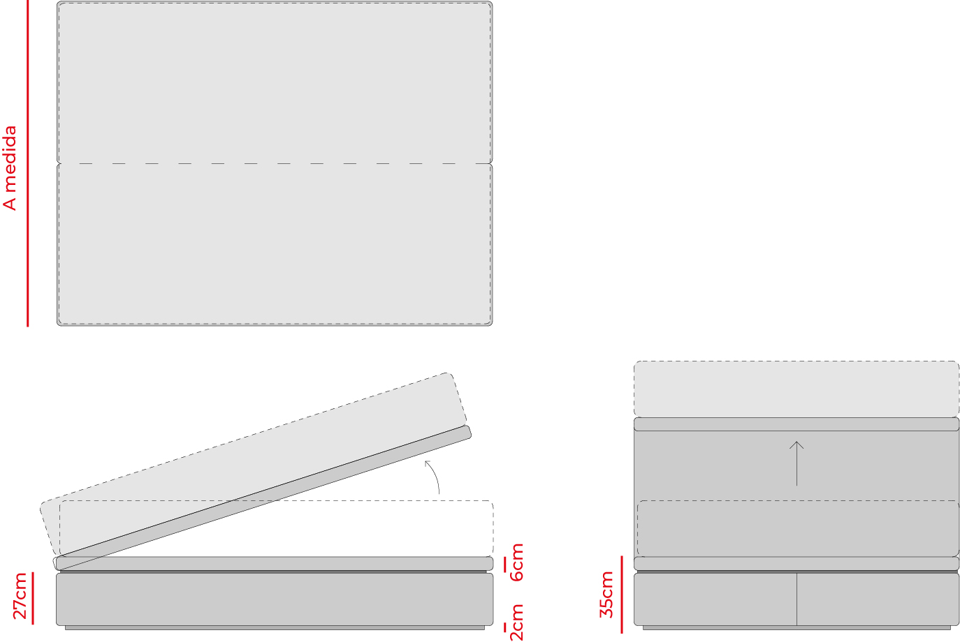 Plano del productoLar Abatible